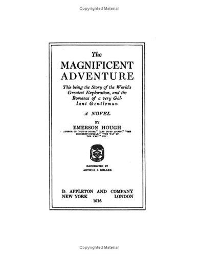 Cover of The magnificent adventure