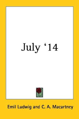 Cover of July '14