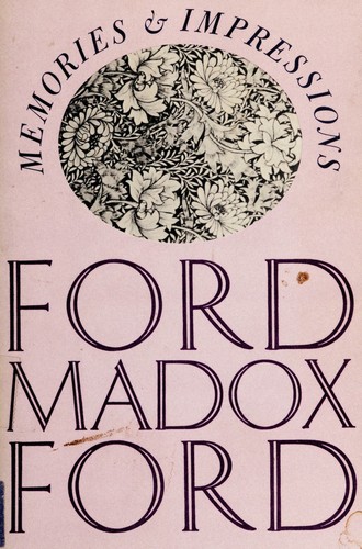 Cover of Memories and impressions