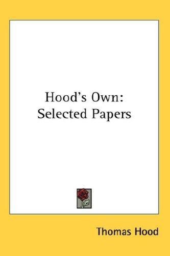 Cover of Hood's Own