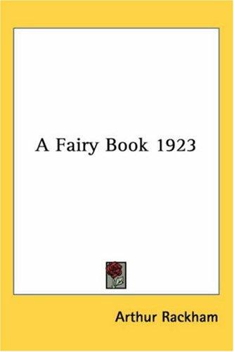 Cover of A Fairy Book 1923