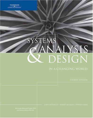 Cover of Systems Analysis & Design in a Changing World