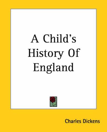 Cover of A Child's History Of England