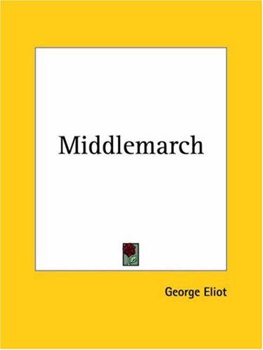 Cover of Middlemarch