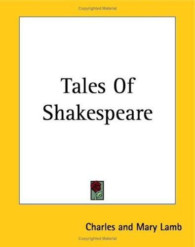 Cover of Tales Of Shakespeare