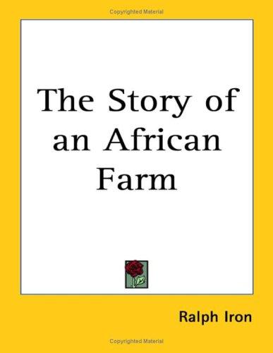 Cover of The Story of an African Farm