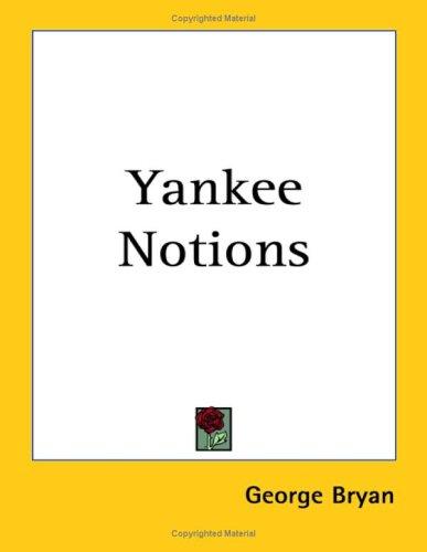 Cover of Yankee Notions