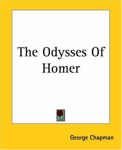 Cover of The Odysses Of Homer
