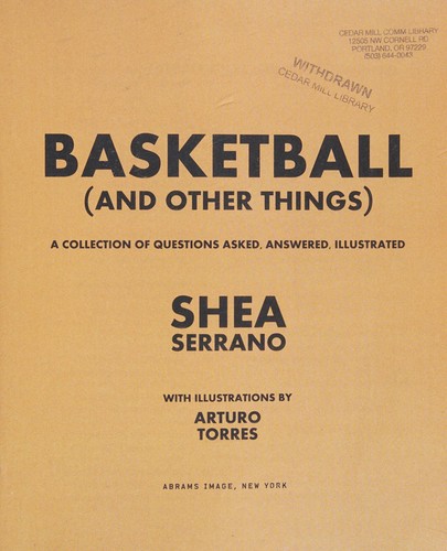 Cover of Basketball (and other things)