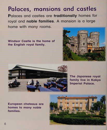 Cover of Palaces, Mansions and Castles