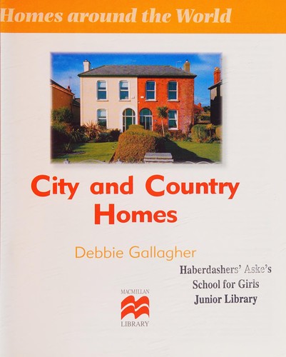 Cover of City and Country Homes
