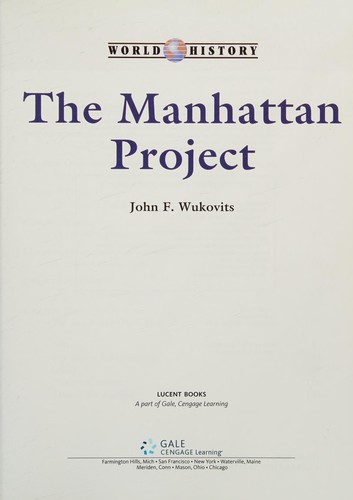 Cover of The Manhattan project