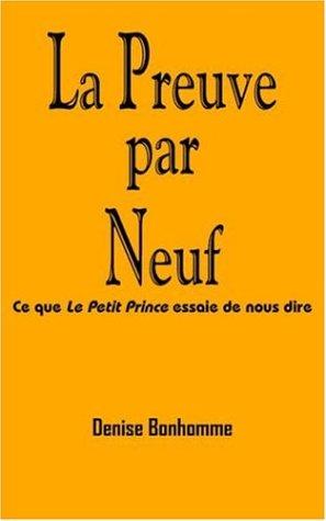 Cover of La Preuve par Neuf