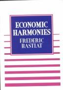 Cover of Harmonies économiques