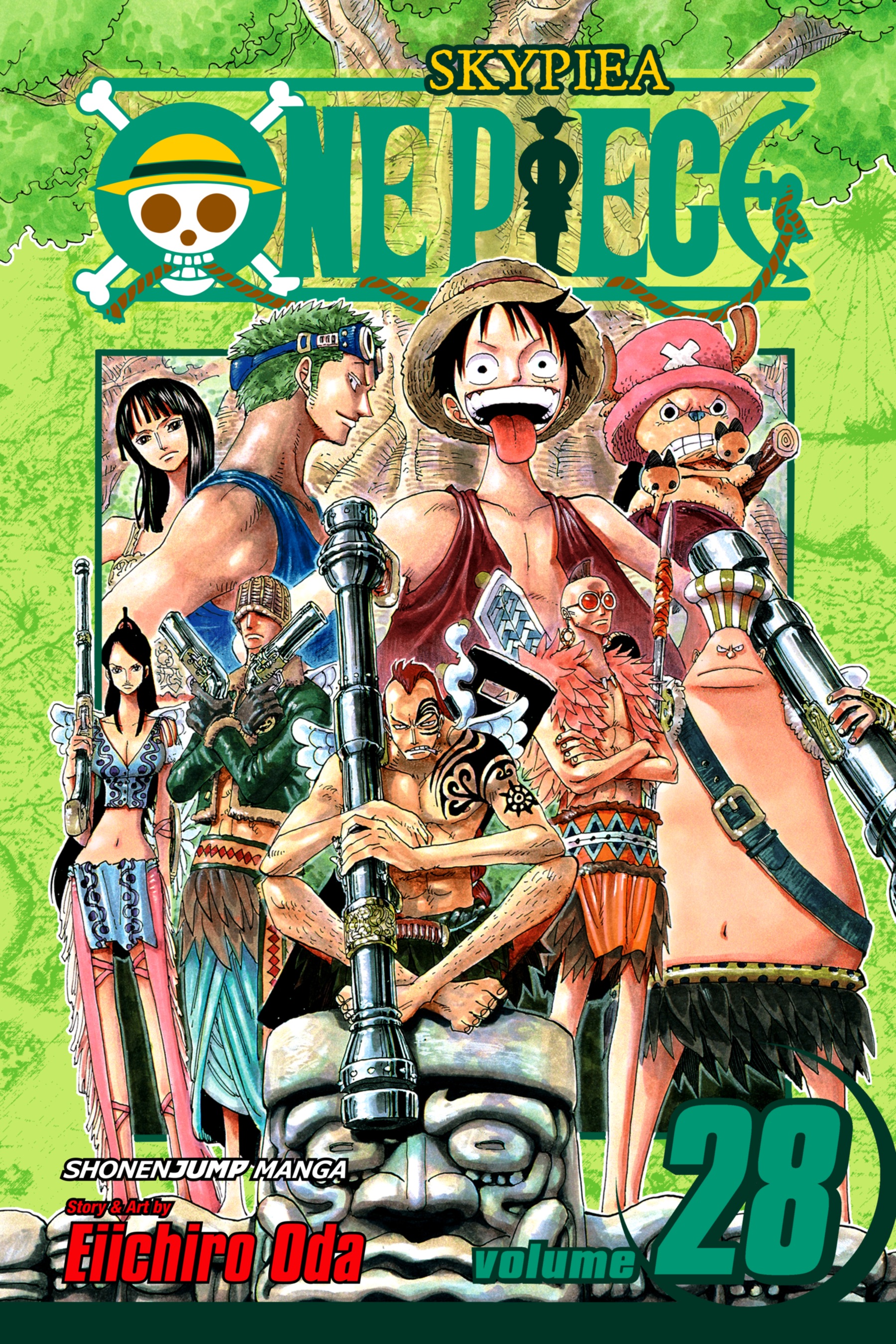 Cover of One Piece, Vol. 28: Wyper the Berserker
