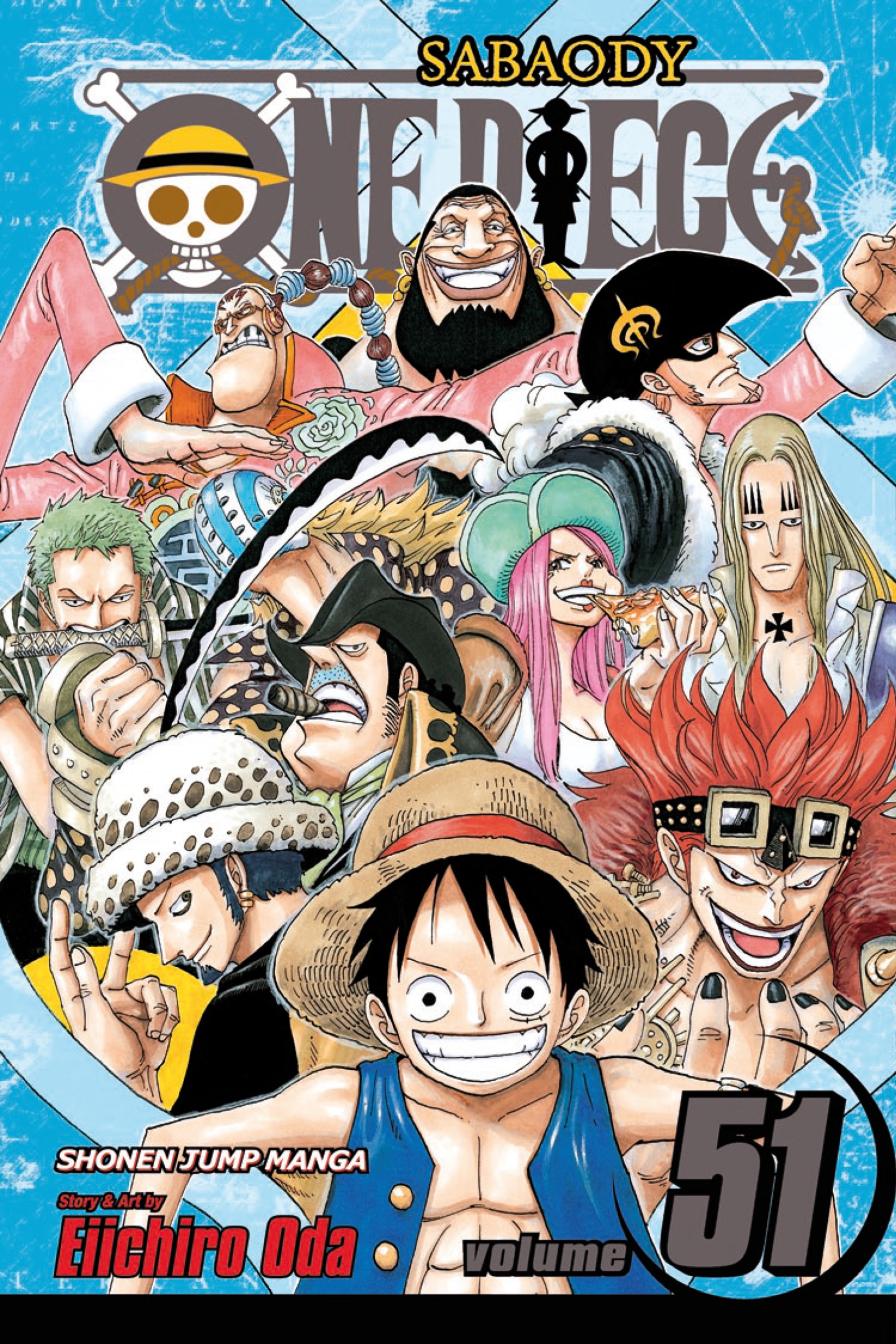 Cover of One Piece, Vol. 51: The Eleven Supernovas