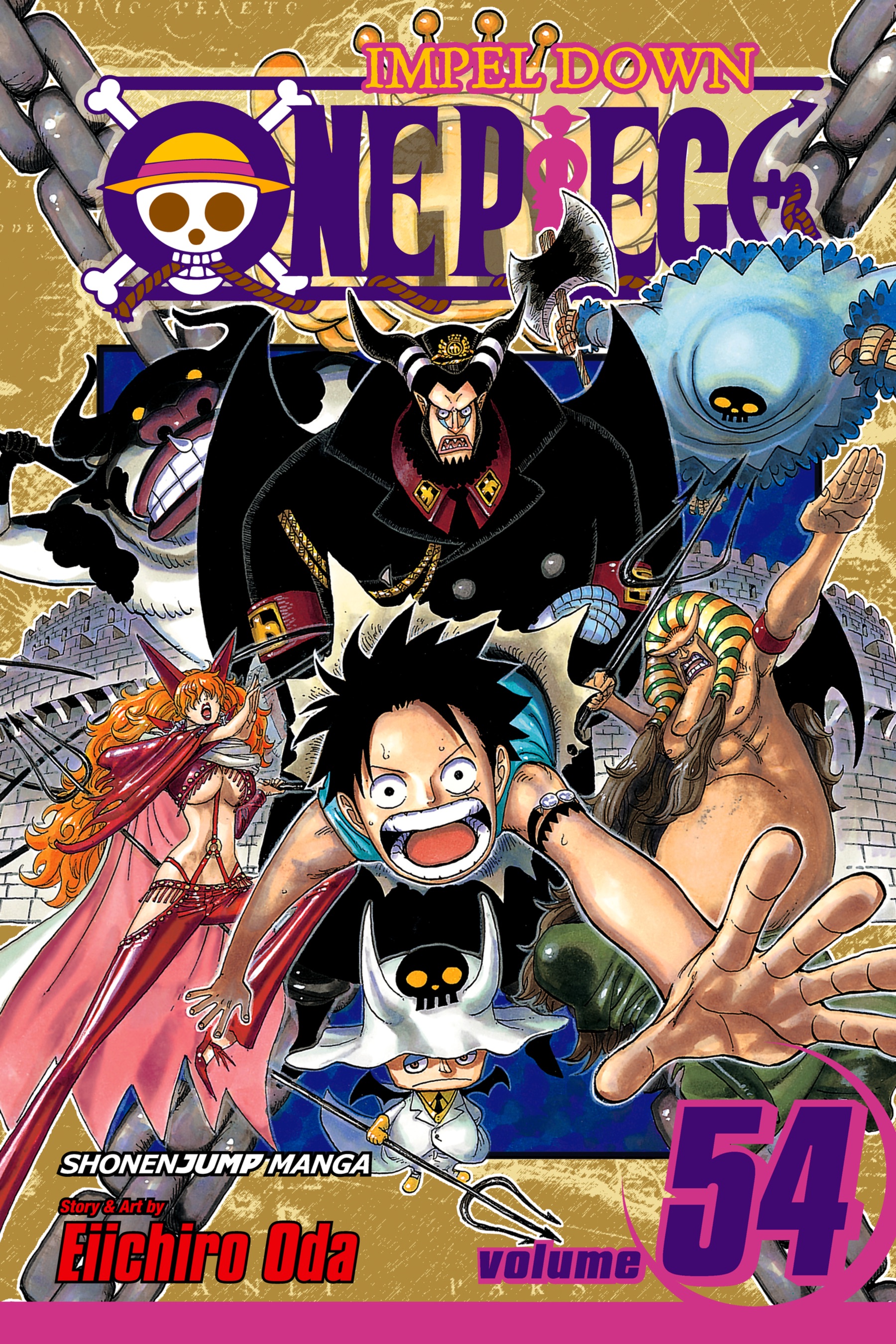 Cover of One Piece, Vol. 54: Unstoppable