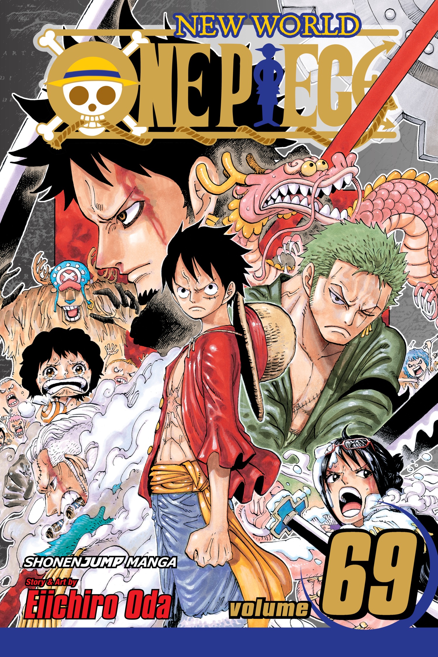 Cover of One Piece, Vol. 69: S.A.D.