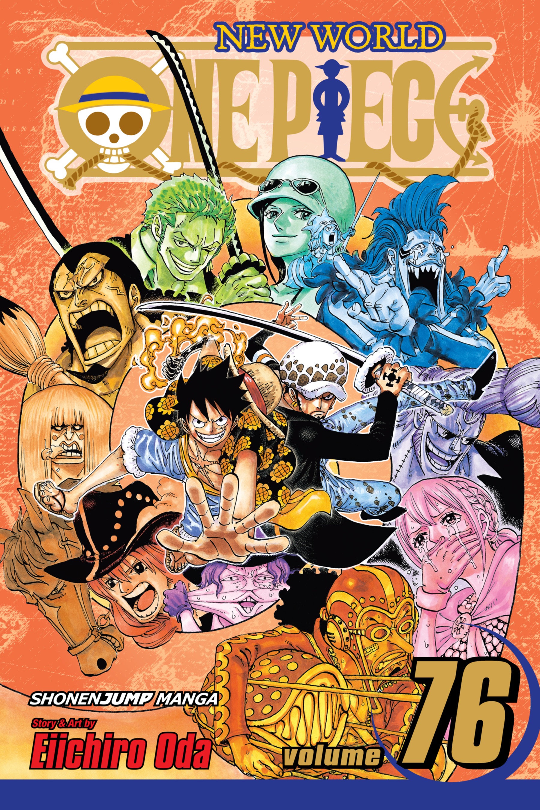 Cover of One Piece, Vol. 76: Just Keep Going
