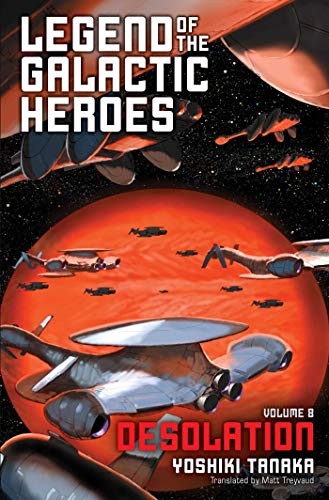 Cover of Legend of the Galactic Heroes, Vol. 8