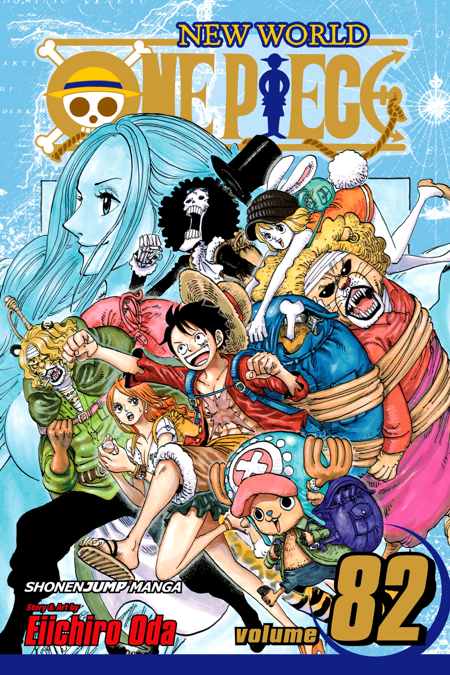 Cover of One Piece, Vol. 82: The World Is Restless