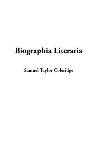 Cover of Biographia Literaria