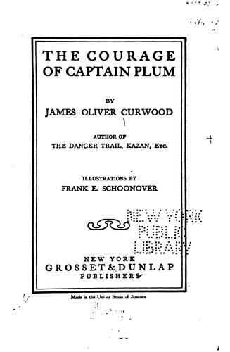 Cover of The Courage of Captain Plum