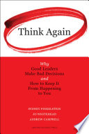 Cover of Think Again