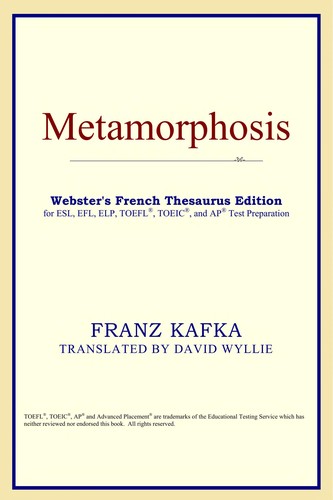 Cover of Metamorphosis