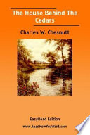 Cover of House Behind the Cedars EasyRead Edition