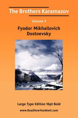 Cover of The Brothers Karamazov Volume 3