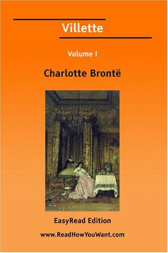 Cover of Villette Volume I