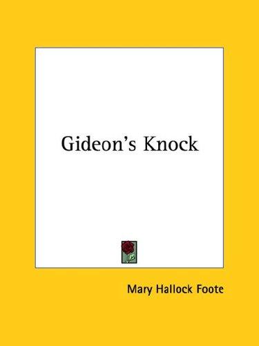 Cover of Gideon's Knock