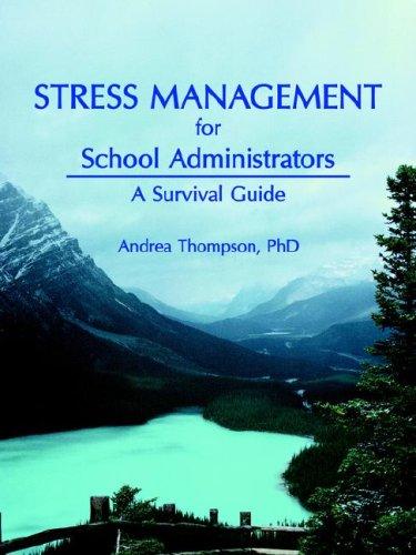 Cover of Stress Management for School Administrators