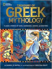 Cover of Treasury of Greek mythology