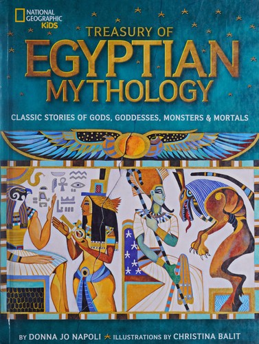 Cover of Treasury of Egyptian mythology