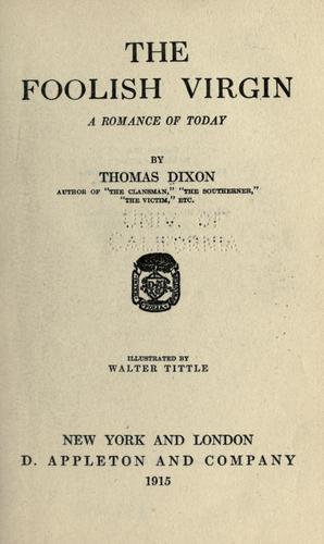 Cover of The Foolish Virgin