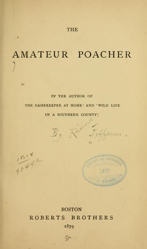 Cover of The Amateur Poacher