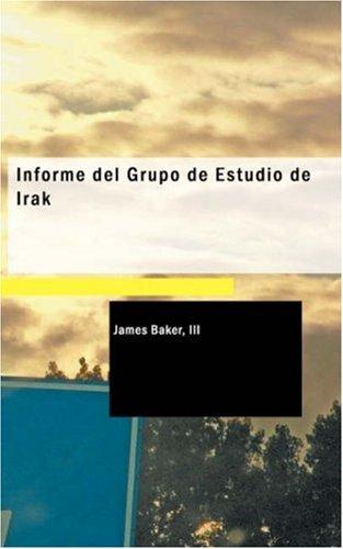 Cover of Informe del Grupo de Estudio de Irak