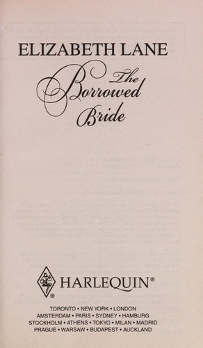 Cover of The Borrowed Bride