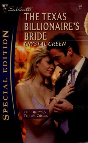 Cover of The Texas Billionaire's Bride