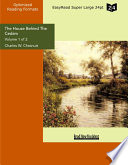 Cover of The House Behind The Cedars (Volume 1 of 2) (EasyRead Super Large 24pt Edition)