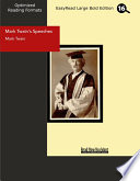 Cover of Mark Twain's Speeches