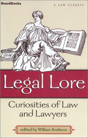 Cover of Legal Lore