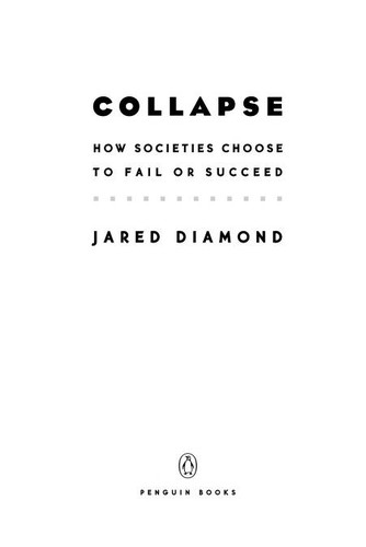 Cover of Collapse: How Societies Choose to Fail or Succeed