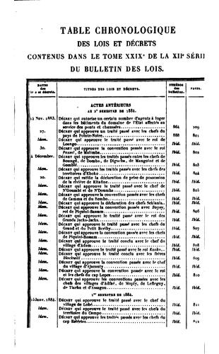 Cover of Bulletin des lois