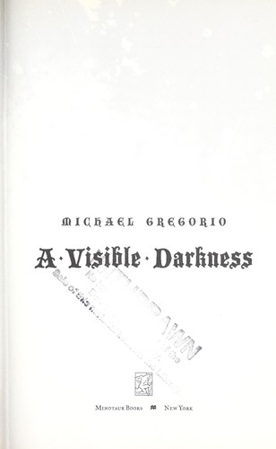 Cover of A visible darkness