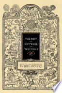 Cover of The Best Software Writing I: Selected and Introduced by Joel Spolsky