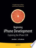 Cover of Beginning iPhone Development