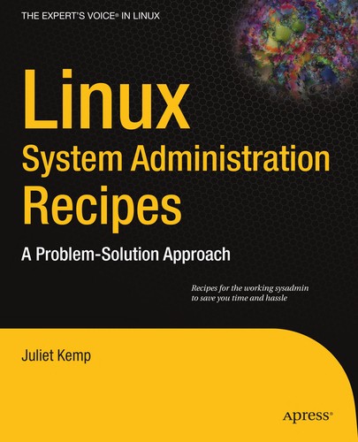 Cover of Linux system administration recipes